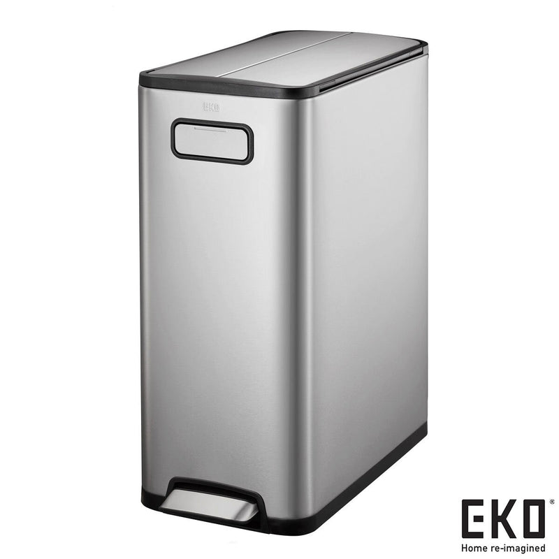 EKO Ecofly stainless steel pedal bin 30L, UK version