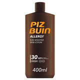 Piz Buin SPF30 Allergy suncare lotion 2x400ml, UK version