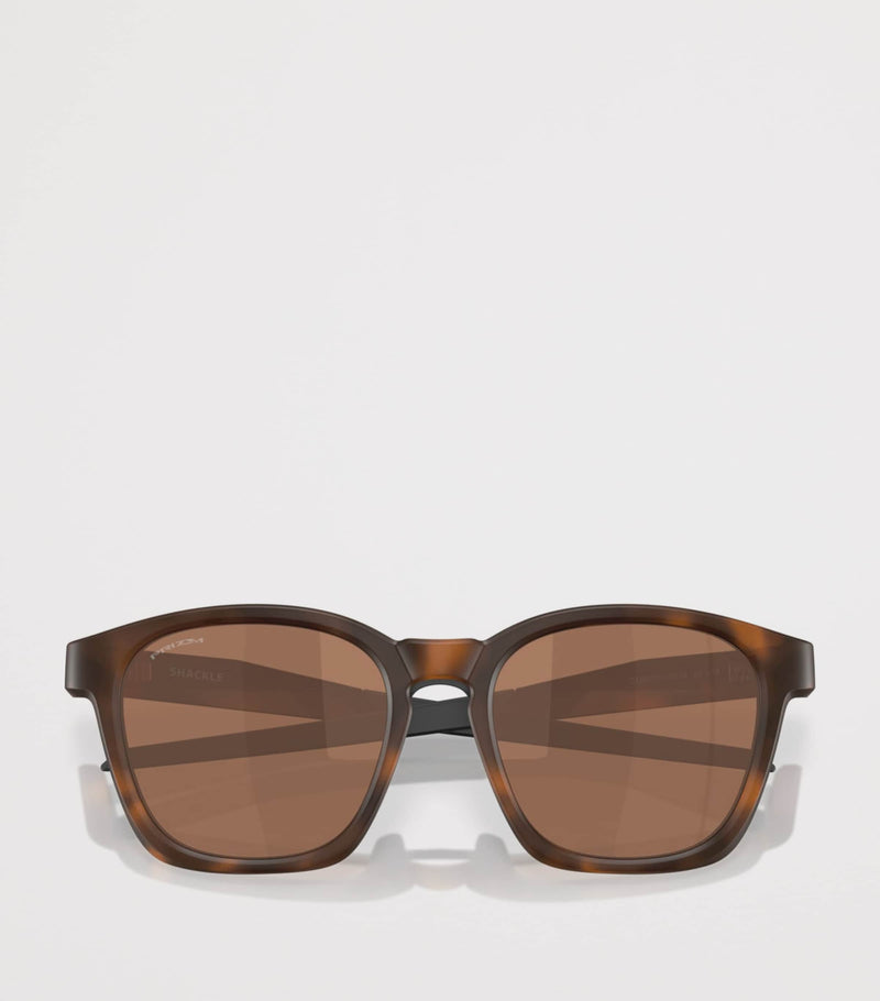 Oakley Shackle square sunglasses with Prizm lenses, imported from the UK