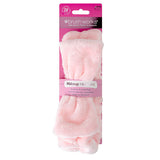 Brushworks pink makeup headband with bow (British brand)