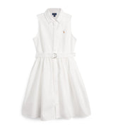 Harrods Ralph Lauren Kids Cotton Belted Shirt Dress (7-16 Years)- Buy online at McGrocer