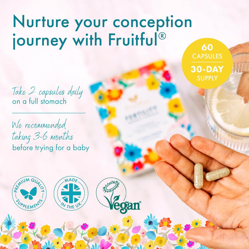 Fruitful Women's Fertility Formula 60 capsules - British product