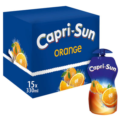 Costco UK Capri Sun Orange Juice Drink 15 x 330ml- Buy online at McGrocer