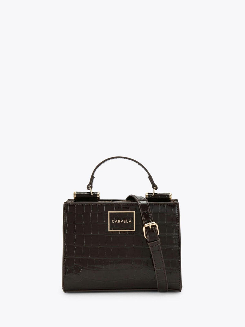 Carvela brown Jessica mini tote handbag, UK version