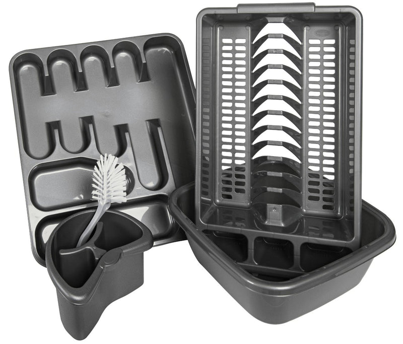 Argos Home Silver kitchen sink top set - British product