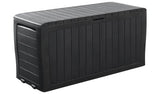 Keter outdoor garden storage box grey 270L, UK version