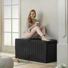 Keter outdoor garden storage box grey 270L, UK version
