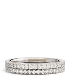 Suzanne Kalan white gold diamond ring jackets size 7.5, UK version