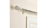 Argos Argos Home Chrome Extendable Window Curtain Pole 110cm to 300cm- Buy online at McGrocer