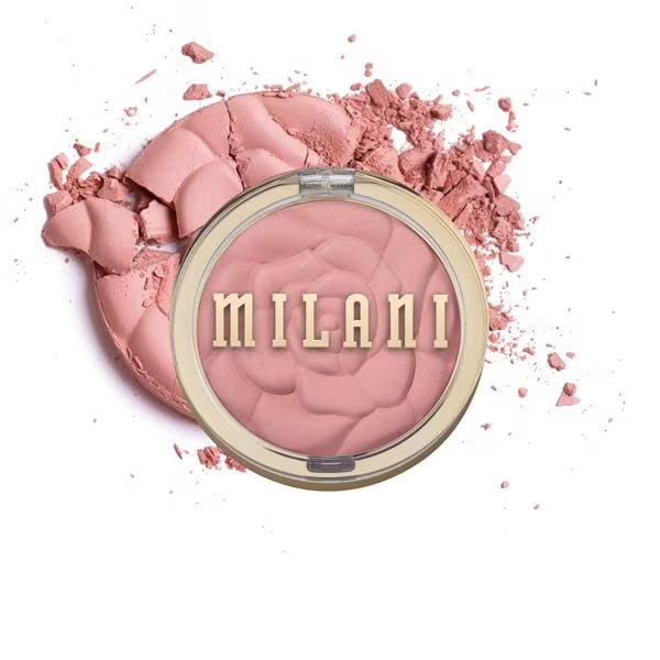 Milani powder blush romantic rose 17g, imported from the UK