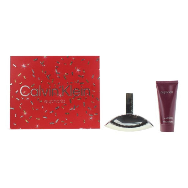 Calvin Klein Euphoria fragrance gift set 100ml - British product