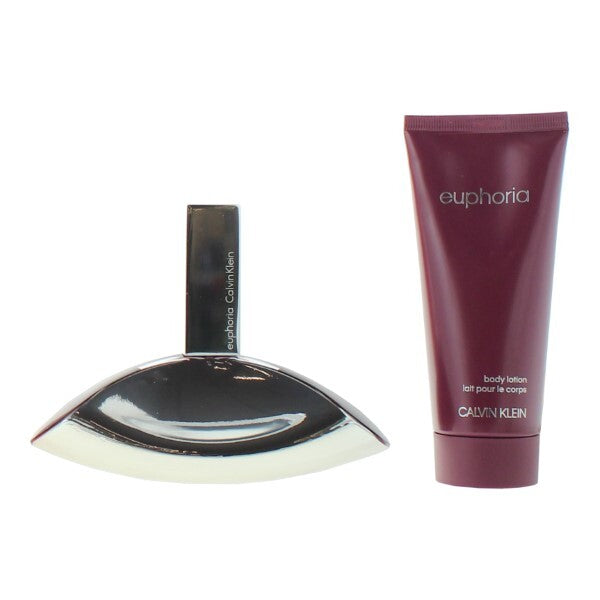 Calvin Klein Euphoria fragrance gift set 100ml - British product