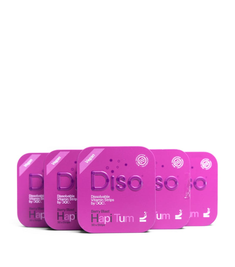 OQO DISO Hapi Tum vitamin strips 30 strips, imported from the UK