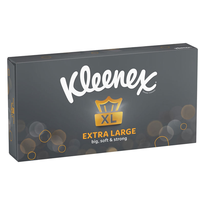 Kleenex extra large facial tissues 6 x 90 tissues, UK version
