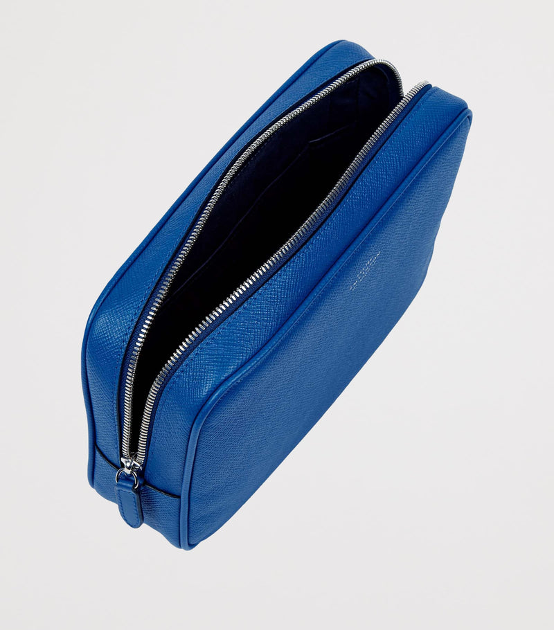 Smythson Panama leather tech organiser pouch (British brand)
