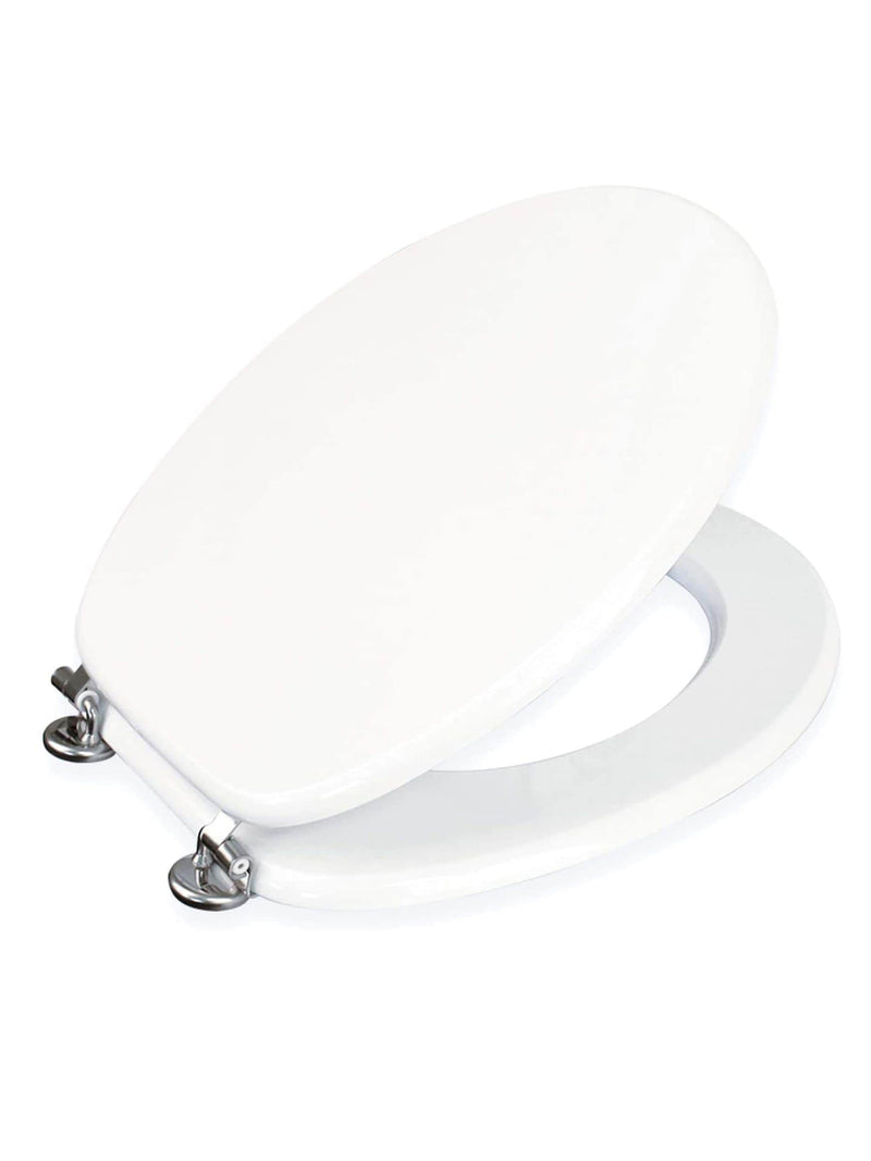 Showerdrape Oxford wooden toilet seat (British brand)