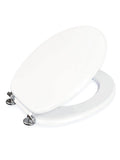 Showerdrape Oxford wooden toilet seat (British brand)