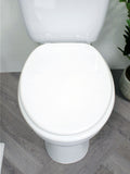 Showerdrape Oxford wooden toilet seat (British brand)