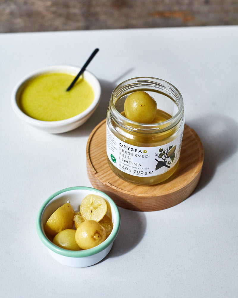 Odysea preserved Beldi lemons 360g in brine - British product