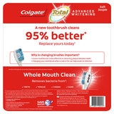 Colgate Total Advanced Whitening Soft Toothbrush 8 pack - British product