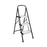 Cosco 3 tread folding step stool silver - British product