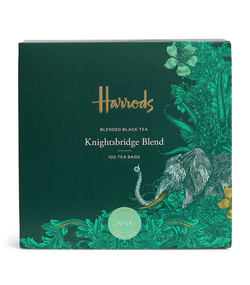 Harrods Knightsbridge Blend tea bags pack of 100, UK version