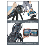 Teeter FitSpine LX9 Plus Inversion Table with Comfort Cushion 33.4kg (British brand)