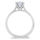 Costco princess cut diamond solitaire ring 1ct size M - British product