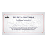Royal Mail Royal Succession Commemorative Cover, UK version