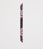 Dolce&Gabbana silk floral skinny scarf 100cm x 6cm, imported from the UK