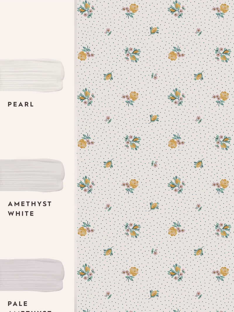 Laura Ashley Pale Ochre Yellow wallpaper 10m, imported from the UK