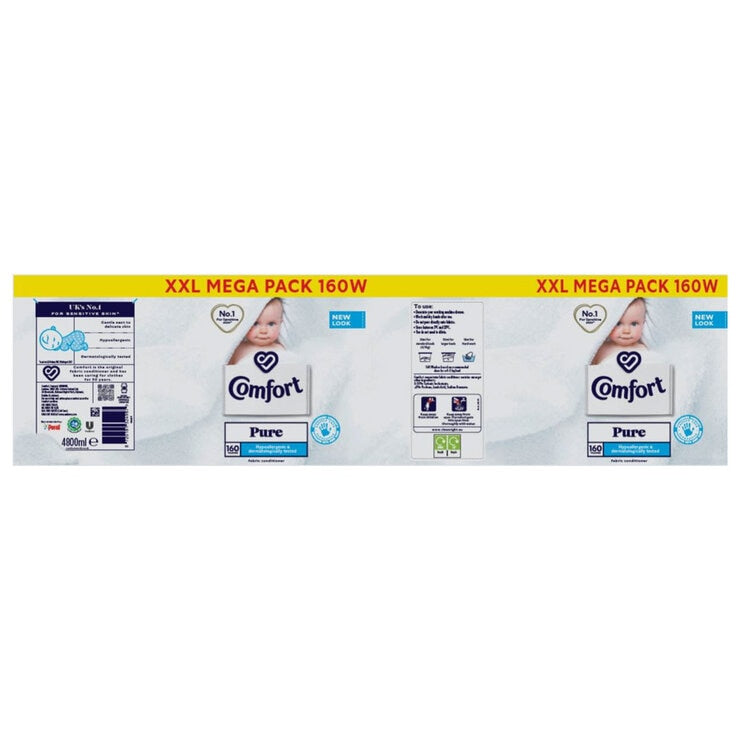 Comfort Pure Fabric Conditioner 4.8L - British product