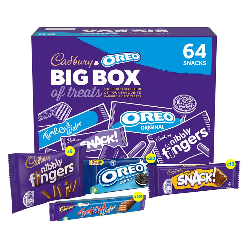 Cadbury Oreo snack assortment 64 pack - British product