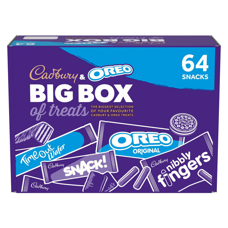 Cadbury Oreo snack assortment 64 pack - British product