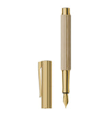 Harrods Graf von Faber-Castell Gold-Trim Hornbeam Wood Bloom Fountain Pen- Buy online at McGrocer