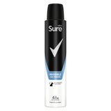 Sure Men Invisible Ice Fresh Anti-Perspirant Spray 6 x 200ml (British brand)