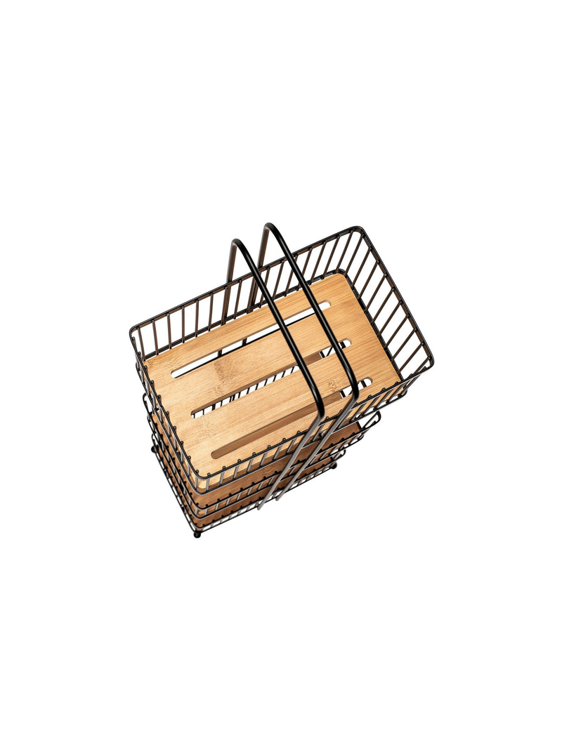 Croydex freestanding black 3 tier bathroom storage caddy - British product