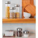 Tramontina glass container set 5 piece, imported from the UK