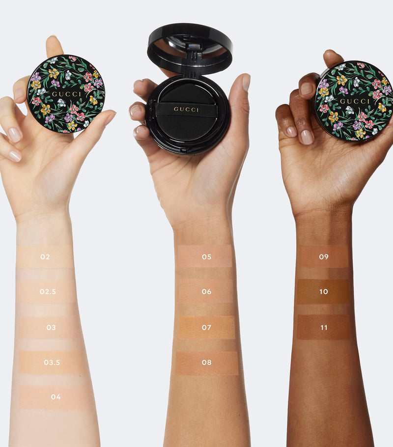 Gucci hyaluronic acid cushion foundation with SPF 35, 14g, UK version