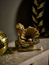 Next Rockett St George Gold Mermaid Trinket Dish Decorative Ornament- Buy online at McGrocer