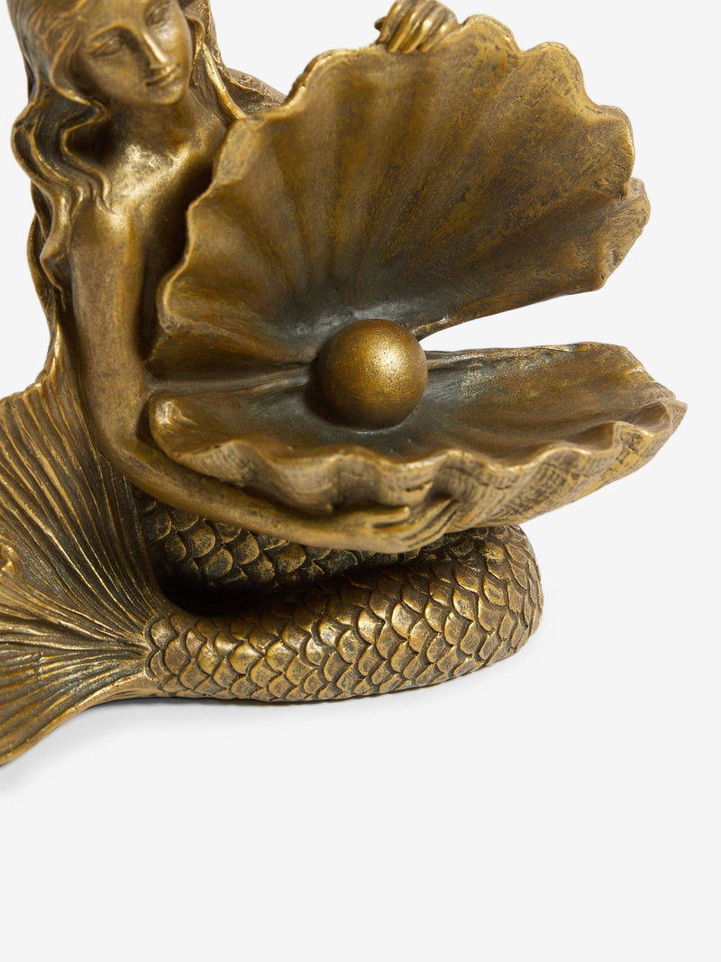 Rockett St George gold mermaid trinket dish 14cm, imported from the UK