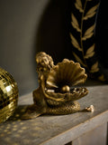 Rockett St George gold mermaid trinket dish 14cm, imported from the UK