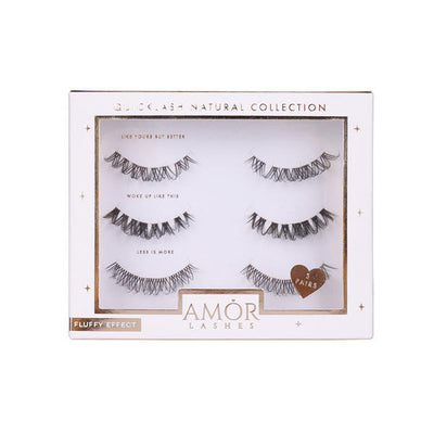 Superdrug House of Amor The Natural Collection Pre-Mapped Multipack False Eyelashes- Buy online at McGrocer