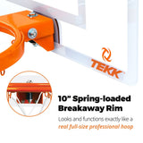 Tekk Pro mini basketball hoop with ball, UK version