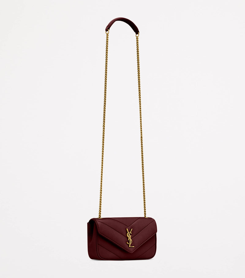 Saint Laurent Mini Loulou shoulder bag 20cm (British brand)