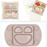 EasyTots EasyMat Mini suction weaning plate in 6 colours, imported from the UK