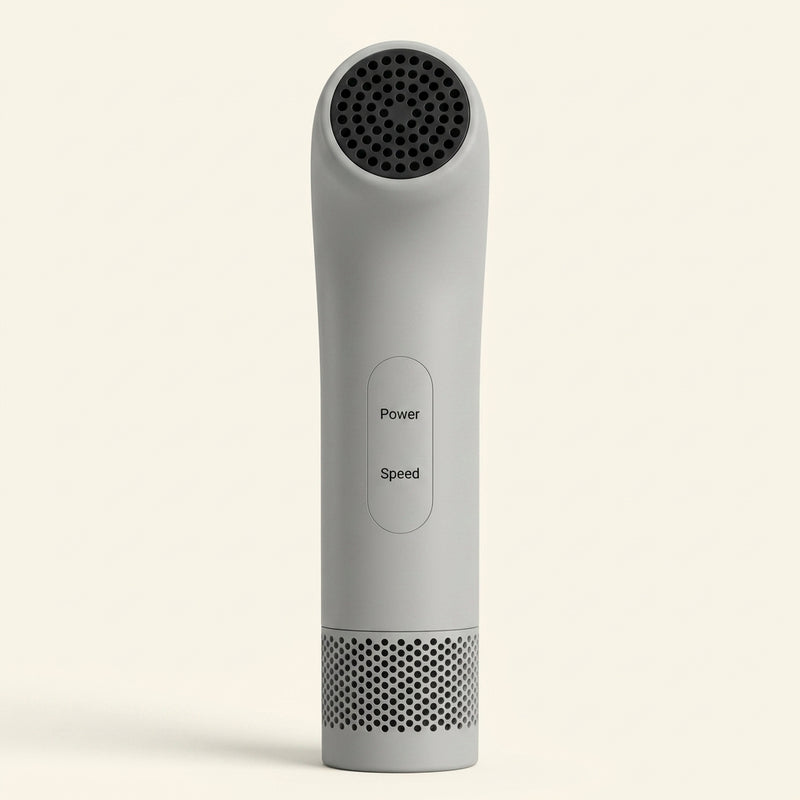 Dyson Hushjet Stone Blush handheld fan, UK version