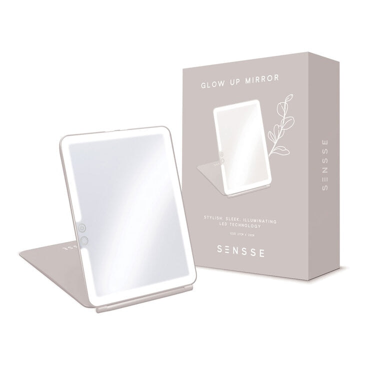 Sensse LED makeup mirror with 3 light settings - British product