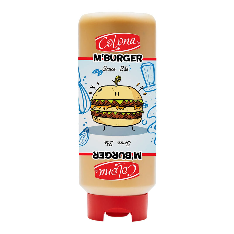 Creamy Tomato and Mustard Burger Sauce 800g