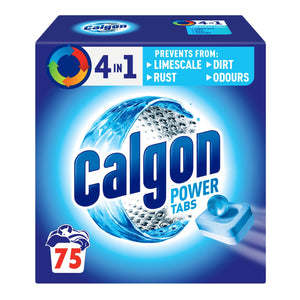 Calgon Express Ball Tabs Laundry Machine Cleaner 75 Pack
